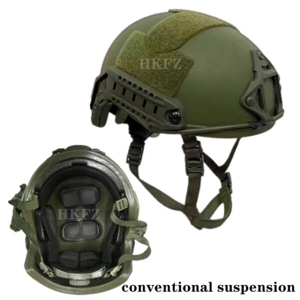 Casque balistique ACH de haute qualité avec système de coussin de Suspension, pare-balles rapide NIJ IIIA