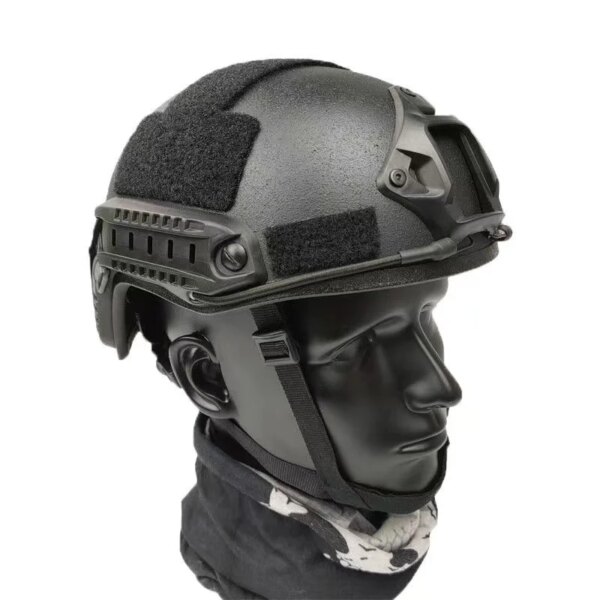 Casque balistique ACH, coupe haute, tactique PE, pare-balles, NIJ IIIA, avec coussin de Suspension rapide de windy – Image 2