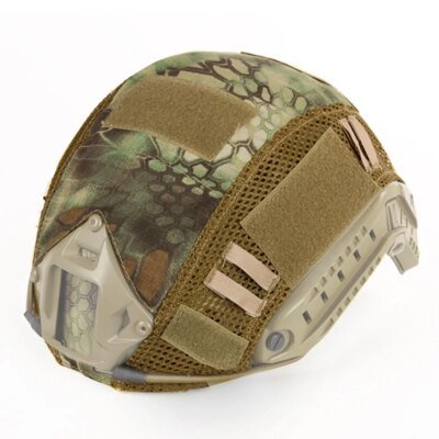 6236-272ec4.jpg Couvre-casque tactique, tour de tĂȘte 52-60cm, Ă©quipement Airsoft Paintball Wargame CS FAST, 10 couleurs
