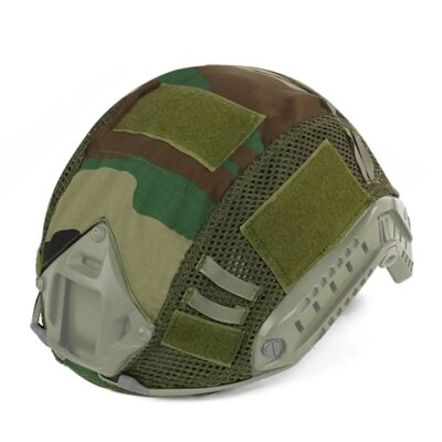 Couvre-casque tactique, tour de tête 52-60cm, équipement Airsoft Paintball Wargame CS FAST, 10 couleurs