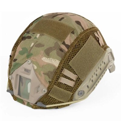 Couvre-casque tactique, tour de tête 52-60cm, équipement Airsoft Paintball Wargame CS FAST, 10 couleurs