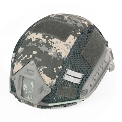 Couvre-casque tactique, tour de tête 52-60cm, équipement Airsoft Paintball Wargame CS FAST, 10 couleurs