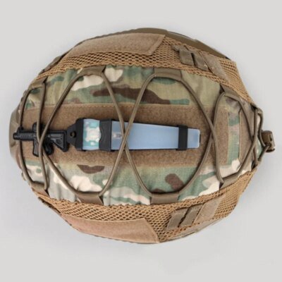 6260-8de8ec.jpg Housse de casque de Combat militaire tactique CS Wargame Sport housse de casque pour ops-core Type PJ/BJ/MH casque rapide stroboscopique supports de lumière