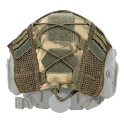 Housse de casque de Combat militaire tactique CS Wargame Sport housse de casque pour ops-core Type PJ/BJ/MH casque rapide stroboscopique supports de lumière