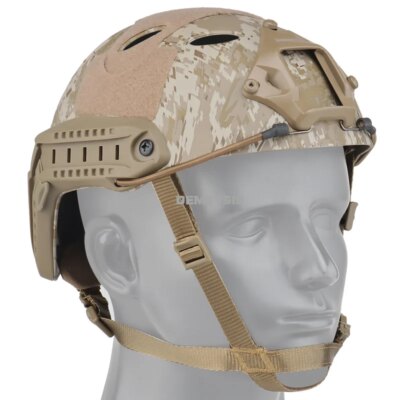 Casque tactique Fast PJ Type Airsoft, équipement de protection de tête de Combat militaire pour Paintball et Wargame