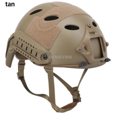 Casque tactique Fast PJ Type Airsoft, équipement de protection de tête de Combat militaire pour Paintball et Wargame