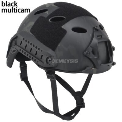 6304-72c4dd.jpg Casque tactique Fast PJ Type Airsoft, équipement de protection de tête de Combat militaire pour Paintball et Wargame