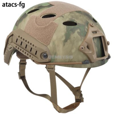 Casque tactique Fast PJ Type Airsoft, équipement de protection de tête de Combat militaire pour Paintball et Wargame