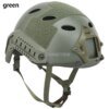 Casque tactique Fast PJ Type Airsoft, équipement de protection de tête de Combat militaire pour Paintball et Wargame