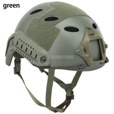 Casque tactique Fast PJ Type Airsoft, équipement de protection de tête de Combat militaire pour Paintball et Wargame