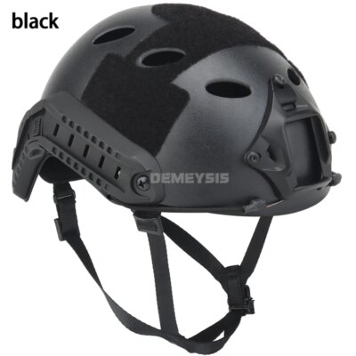 Casque tactique Fast PJ Type Airsoft, équipement de protection de tête de Combat militaire pour Paintball et Wargame