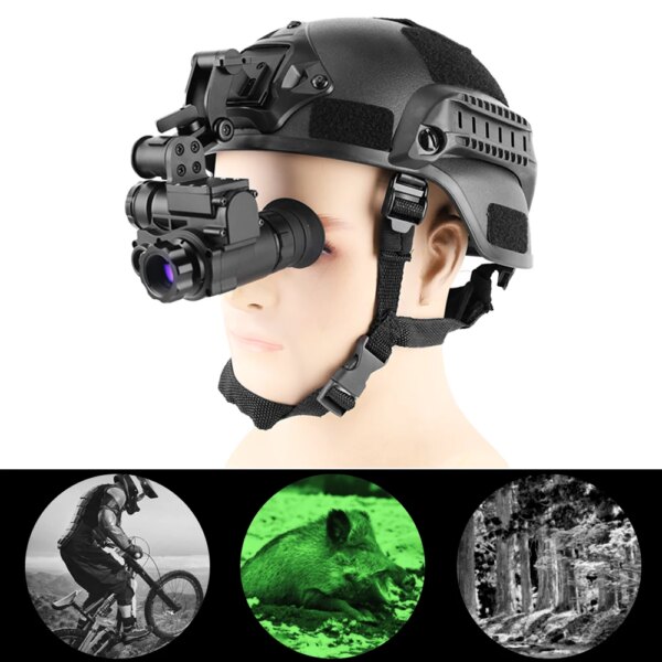 casque avec lunettes de Vision nocturne, 1920x1080p