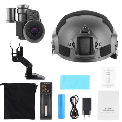 casque avec lunettes de Vision nocturne, 1920x1080p