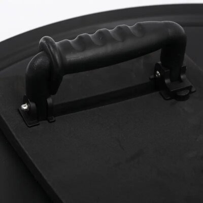 6545-d143cd.jpg Bouclier rond à main, équipement de patrouille de sécurité, autoprotection tactique, bouclier d'entraînement en alliage d'aluminium