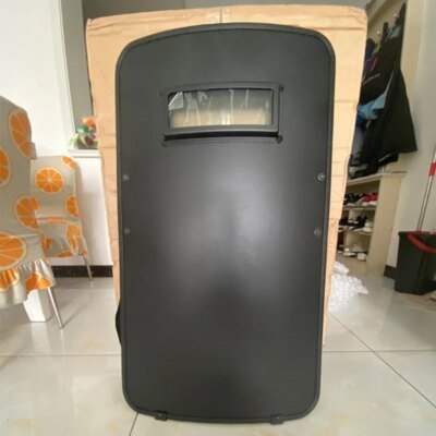 6572-f70b6c.jpg Bouclier pare-balles PE à main NIJ IIIA, niveau d'auto-défense POLICE SWAT FBI équipement de sécurité tactique militaire léger