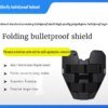 6587-579ec8.jpg Bouclier papillon pliable, protection contre les balles, bouclier secondaire