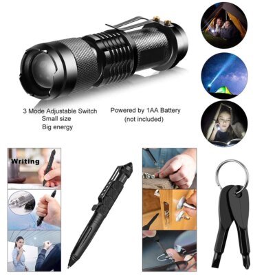 6618-60c254.jpg Kit de survie 15 en 1, équipement de défense tactique multifonction