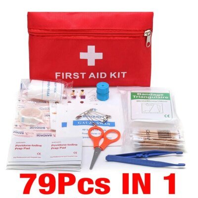 Kit de survie d'urgence avec médicament 16-300 pièces