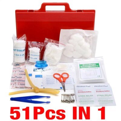 Kit de survie d'urgence avec médicament 16-300 pièces