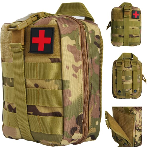 kit de survie militaire premier secours de survie Molle – Image 6