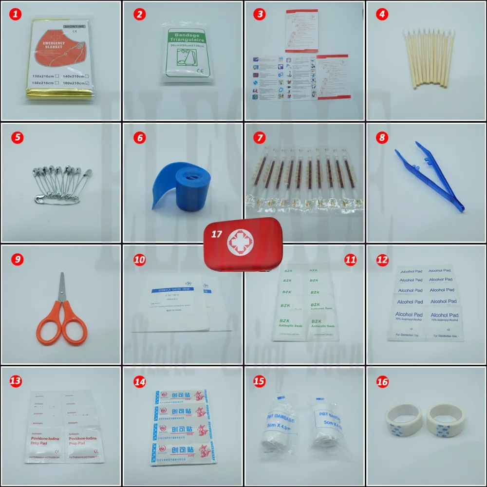 trousse de premier secours portable, kits pour la maison comme pour l'extérieur – Image 5