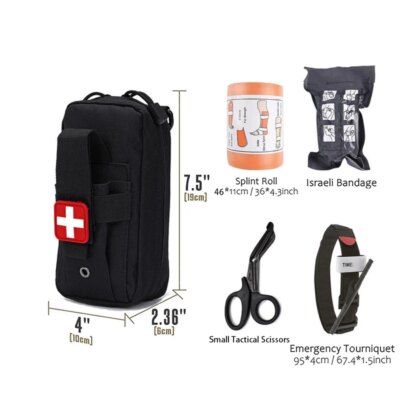 6846-2e4e3d.jpg pochette edc tactique Molle médicale EDC EMT, Bandage d'urgence