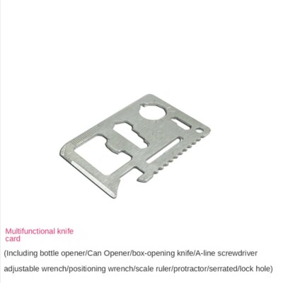 kit de survie complet d'urgence SOS en plein Air