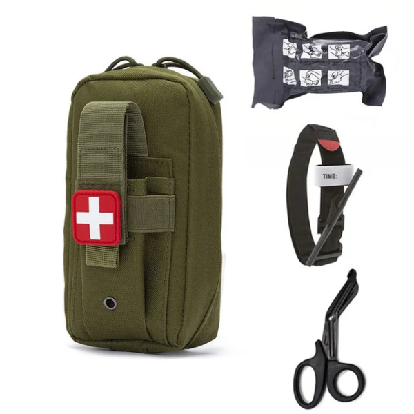 pochette edc tactique Molle médicale EDC EMT, Bandage d'urgence