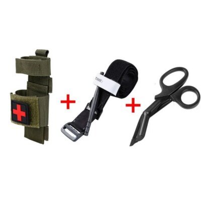 pochette edc tactique Molle médicale EDC EMT, Bandage d'urgence