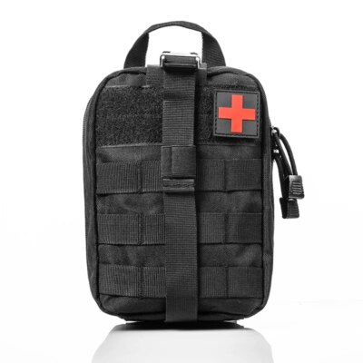 Trousse de secours Sac tactique de premiers secours Kit médical sac Molle EMT