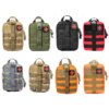 Trousse de secours Sac tactique de premiers secours Kit médical sac Molle EMT