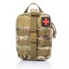 Trousse de secours Sac tactique de premiers secours Kit médical sac Molle EMT