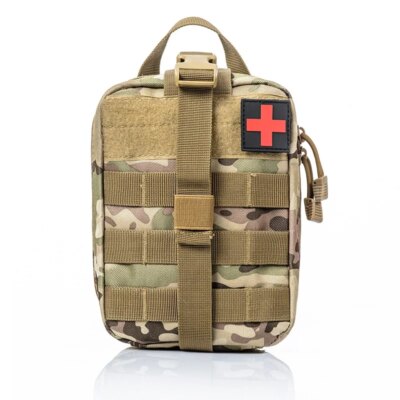 Trousse de secours Sac tactique de premiers secours Kit médical sac Molle EMT
