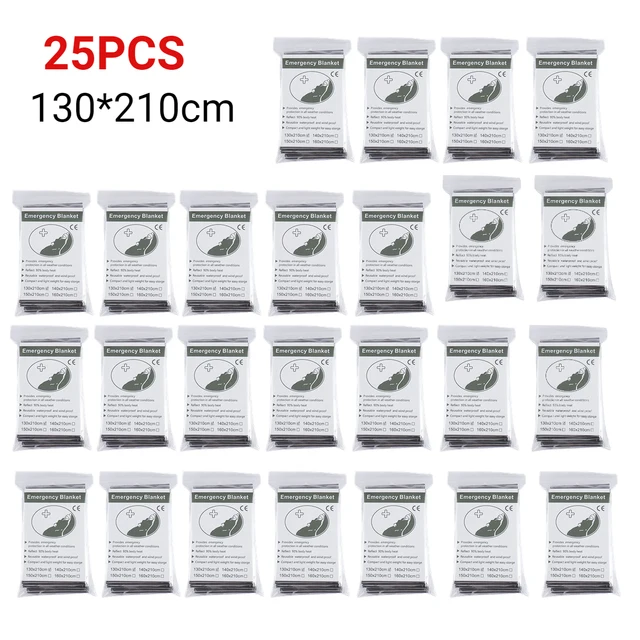25PCS-Silver