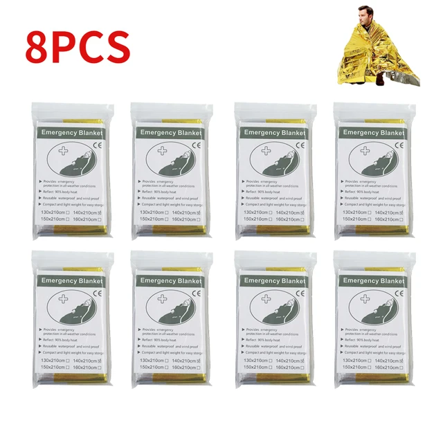 8PCS-Gold-Silver