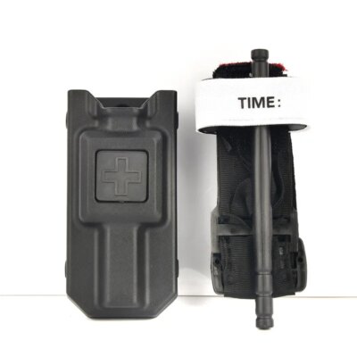 Pochette EDC Tactique Molle pour Garrot, Kit de Survie et de Premiers Soins