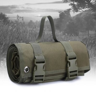 6985-3d7d6c.jpg Tapis d'entraînement de tir en plein air, antidérapant, Double face, étanche, multifonction