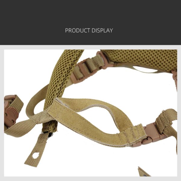 système DE Suspension pour casque militaire, lanière réglable, FAST MICH – Image 5