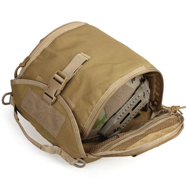 Sac de rangement pour casque tactique, sac de rangement rembourré pour casque Airsoft – Image 6