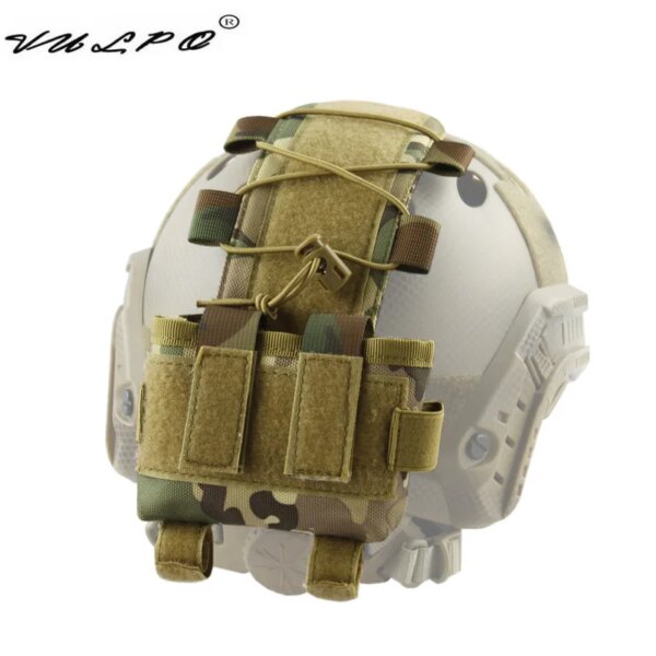 VULPO – pochette de batterie pour casque tactique MK2, Pack de batterie pour casque, Pack de contrepoids, Airsoft, accessoires pour casque de chasse