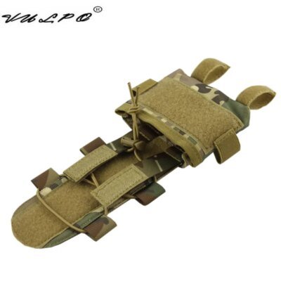 VULPO – pochette de batterie pour casque tactique MK2, Pack de batterie pour casque, Pack de contrepoids, Airsoft, accessoires pour casque de chasse