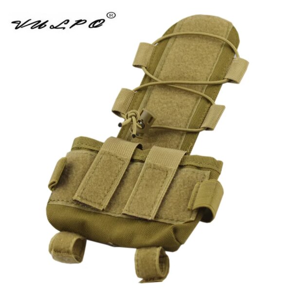 VULPO – pochette de batterie pour casque tactique MK2, Pack de batterie pour casque, Pack de contrepoids, Airsoft, accessoires pour casque de chasse