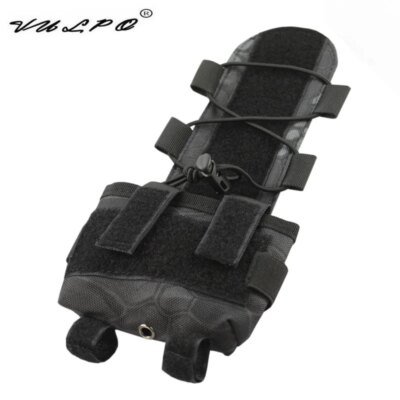 VULPO – pochette de batterie pour casque tactique MK2, Pack de batterie pour casque, Pack de contrepoids, Airsoft, accessoires pour casque de chasse