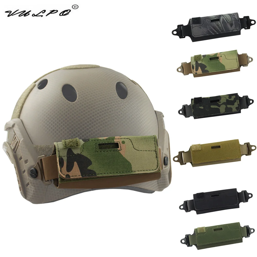 Casque Airsoft tactique Balance sac de contrepoids pochette de batterie pour casque MICH ARC rapide