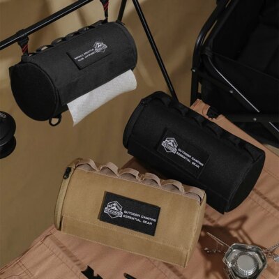7187-590789.jpg Sac de rangement Portable en rouleau de papier, étui d'extérieur pour mouchoirs