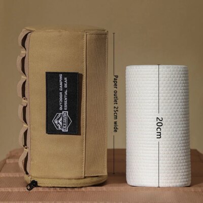 7187-ee0042.jpg Sac de rangement Portable en rouleau de papier, étui d'extérieur pour mouchoirs