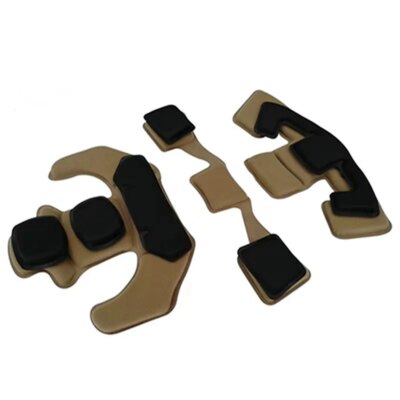 Coussin en mousse à mémoire de forme pour casque tactique, tapis de protection, Kit de rembourrage pour équipe, wdfast Mich Airsoft, accessoires