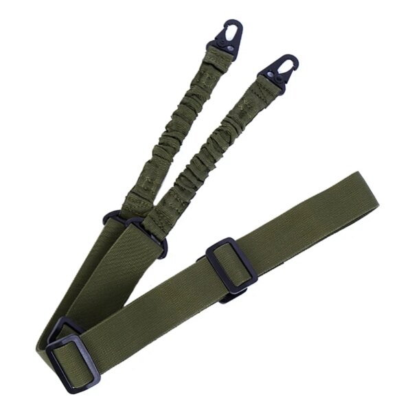Sangle d'épaule pour fusil tactique à point unique en nylon pour airsoft, ajustable – Image 5