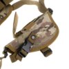 Ceinture d'épaule tactique militaire, tactique militaire, molle verticale avec poche, accessoires pour armes à feu