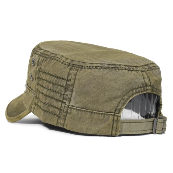 Casquettes militaires en coton délavé pour hommes, casquette militaire de combat – Image 2